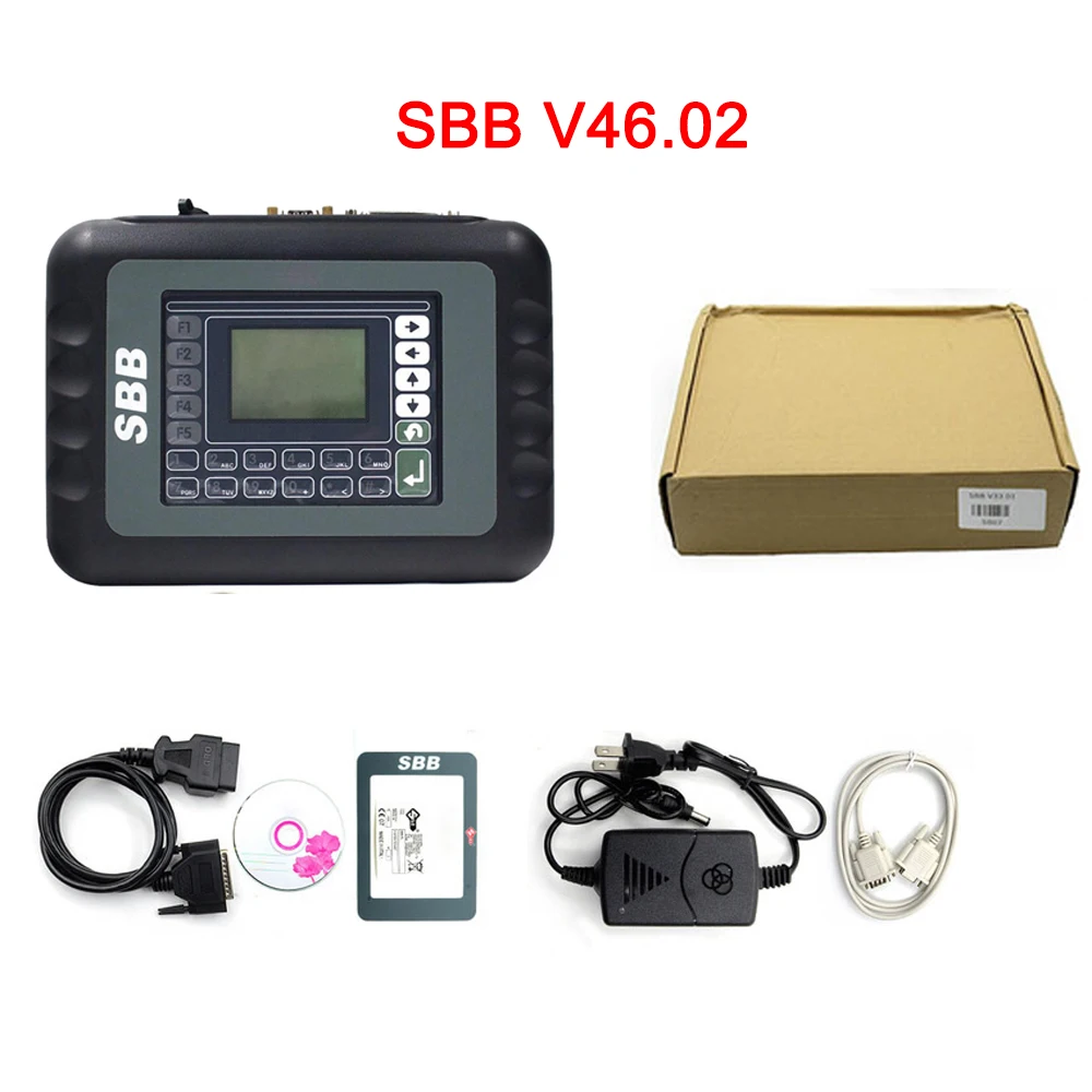 Auto Key Programmer V48.99 V46.02 SBB PRO2 Cover Most Of Cars Key Maker Red Smart Mini Zedbull No Limited Token Transponder Tool