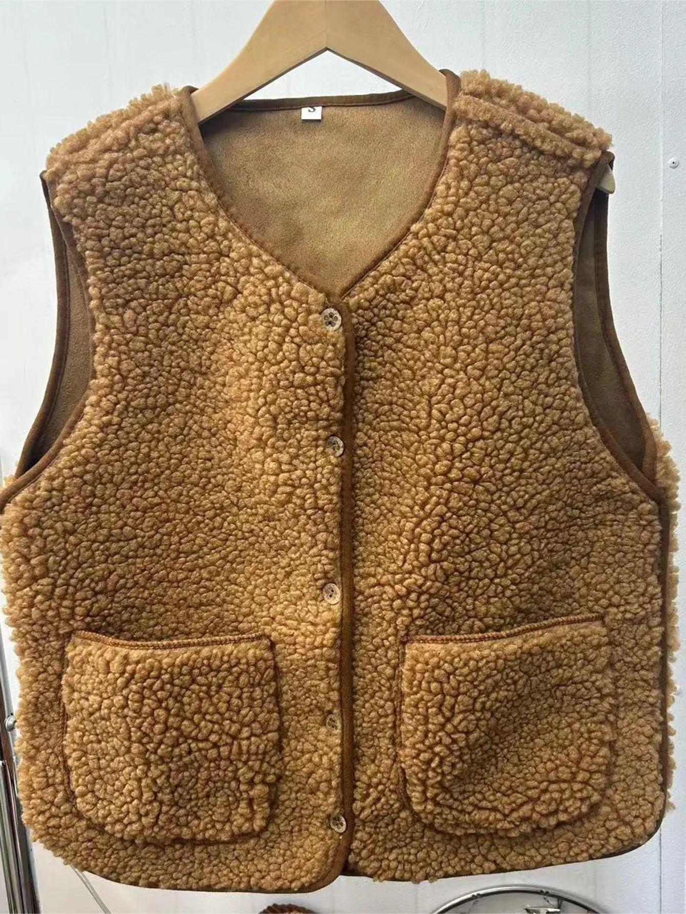 سترة كاجوال برقبة دائرية، قمة الموضة النسائية خالية من الديكور، مريحة مناسبة لمختلف المناسبات #5