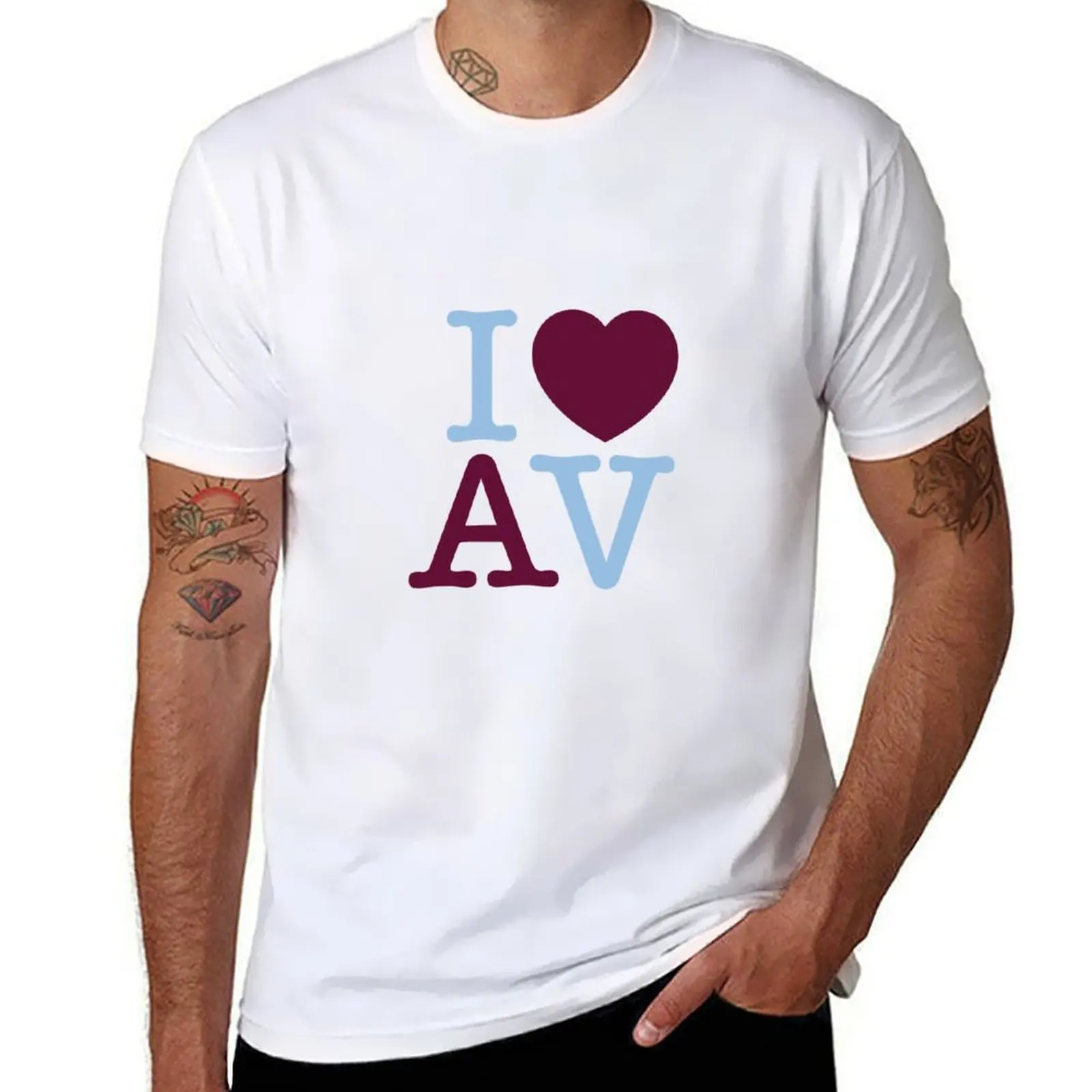 

Aston Villa T-Shirt boys whites vintage funny costumes workout shirts for men