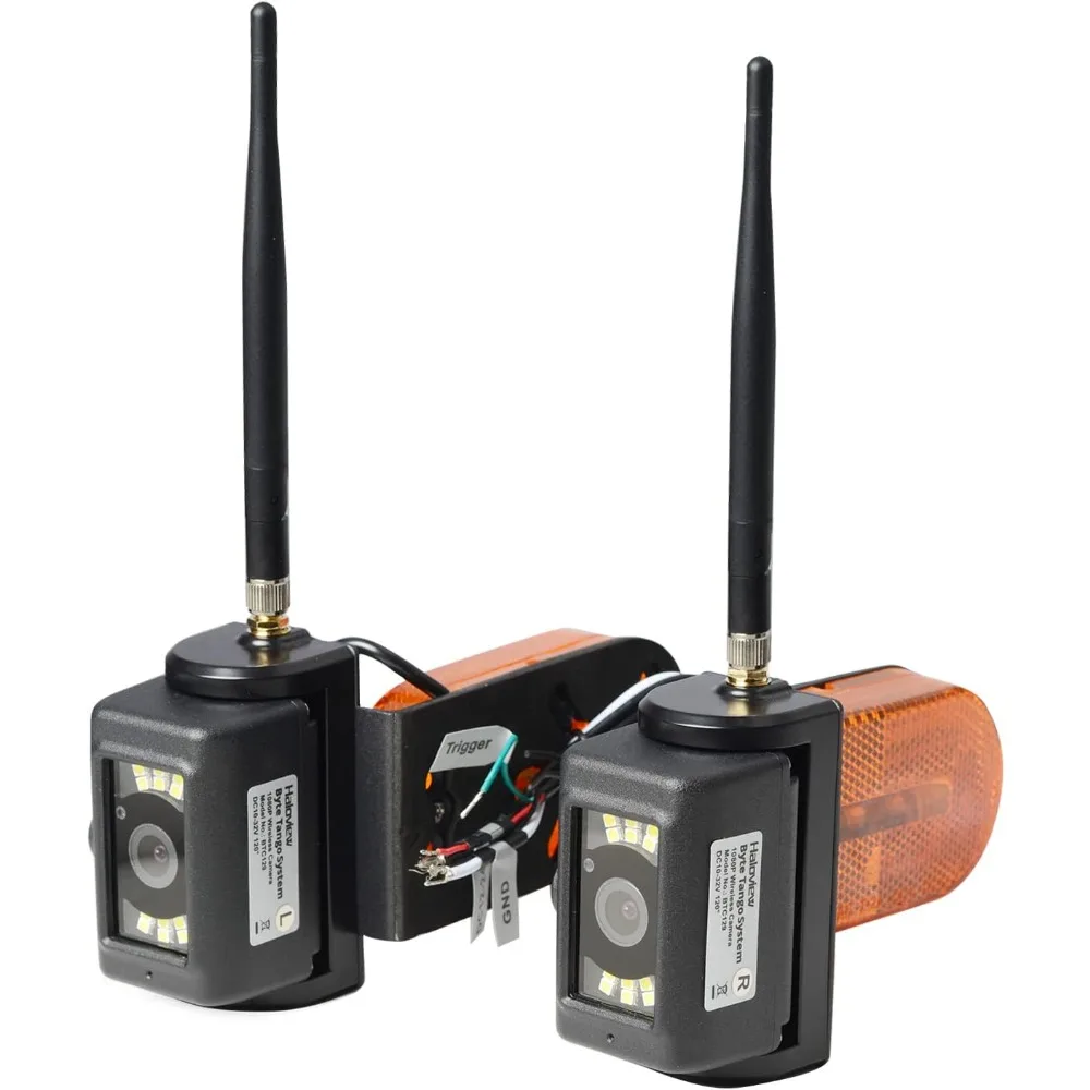 Câmeras sem fio FHD 1080P da luz lateral do marcador do RV para o sistema de monitor BT7/BT6