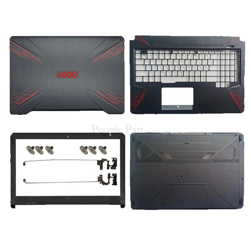 Для TUF Gaming ASUS FX504 FX504G FX504GD FX80 FX80G FX80GD задняя крышка для ноутбука/передняя рамка/крышка для упора ладони/Нижняя основа