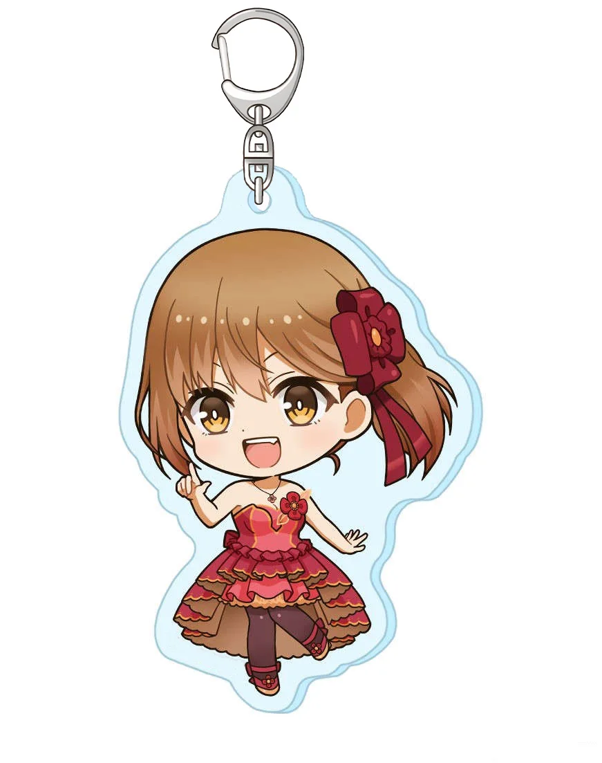 Anime Peripheral Ever Darkness Ryza Lila Empel Claudia Tao Lent AcrylicKeychain Pendant Ornamen Fans Charm Gifts About 6cm