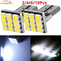 白色LEDカーライト,ダッシュボードランプ,エラーなし,DC 12V, 12V, T10, W5W, 12SMD, 1206
