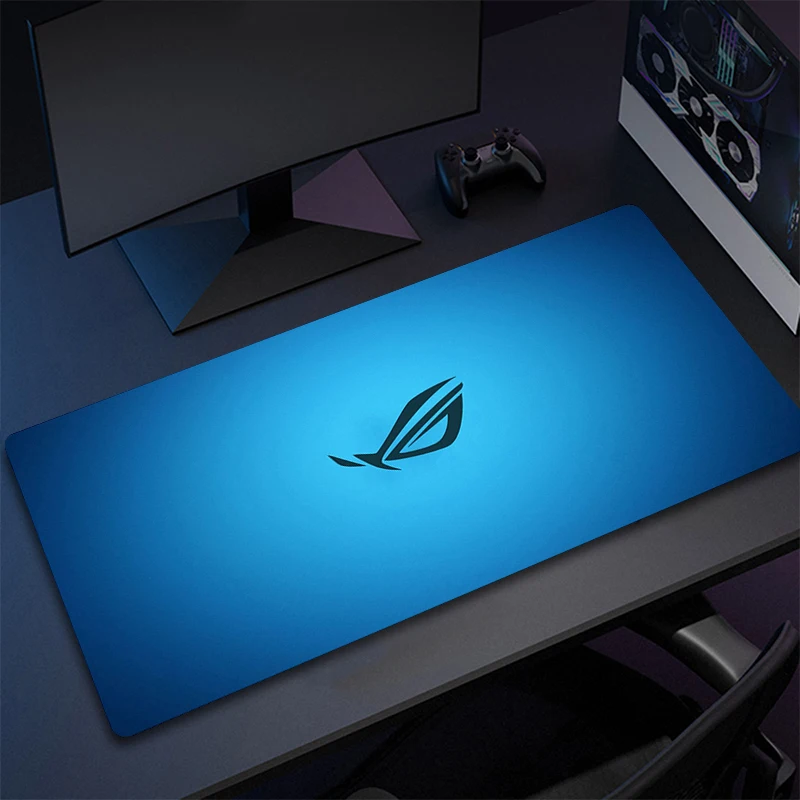 Asus Rog Mause Pad Anime Mouse Mats Gaming Computer Desk Mat Mouse Carpet Pc Accessories Gamer Mouse Pad Speed Rubber Mat