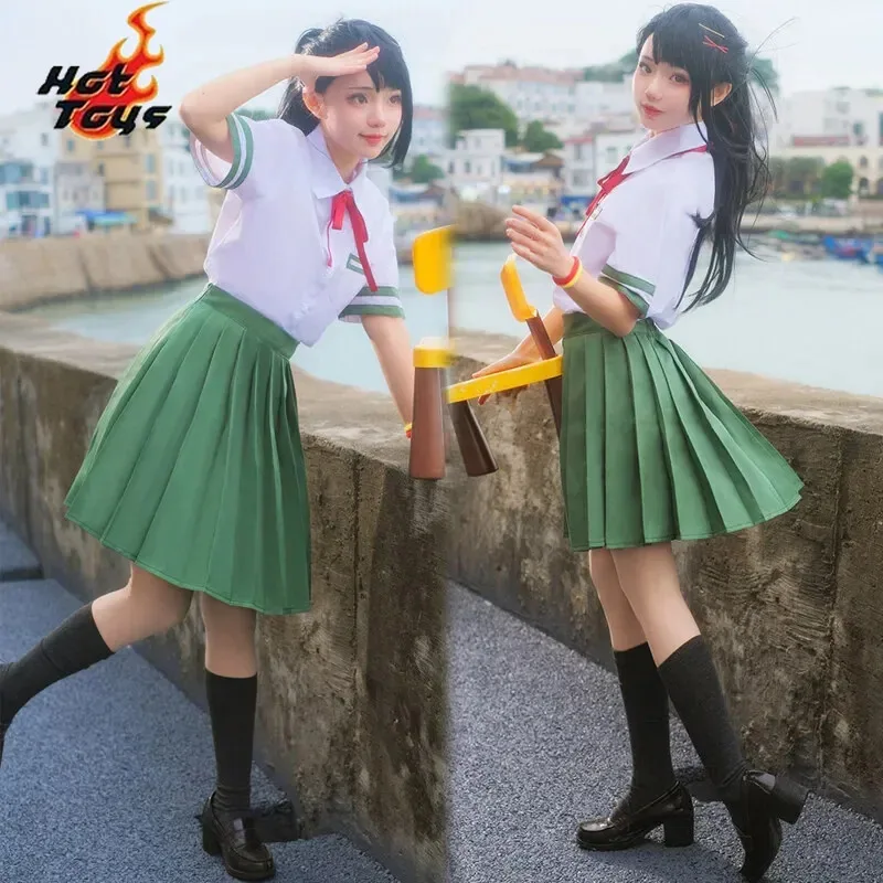 

Hot Toys Anime Suzume No Tojimari Cosplay School Uniform Outfit Iwato Suzume Munakata Sota Halloween Party Costume