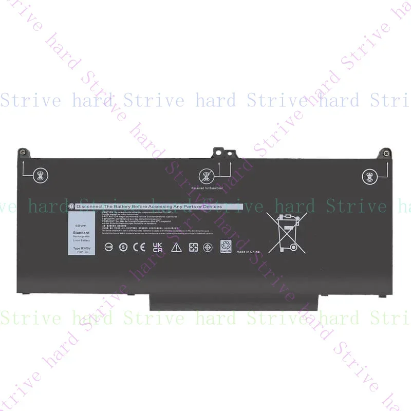 

Аккумулятор MXV9V для DELL Latitude 5300 5310 7300 7400 E5300 E7300 E7400 5VC2M США