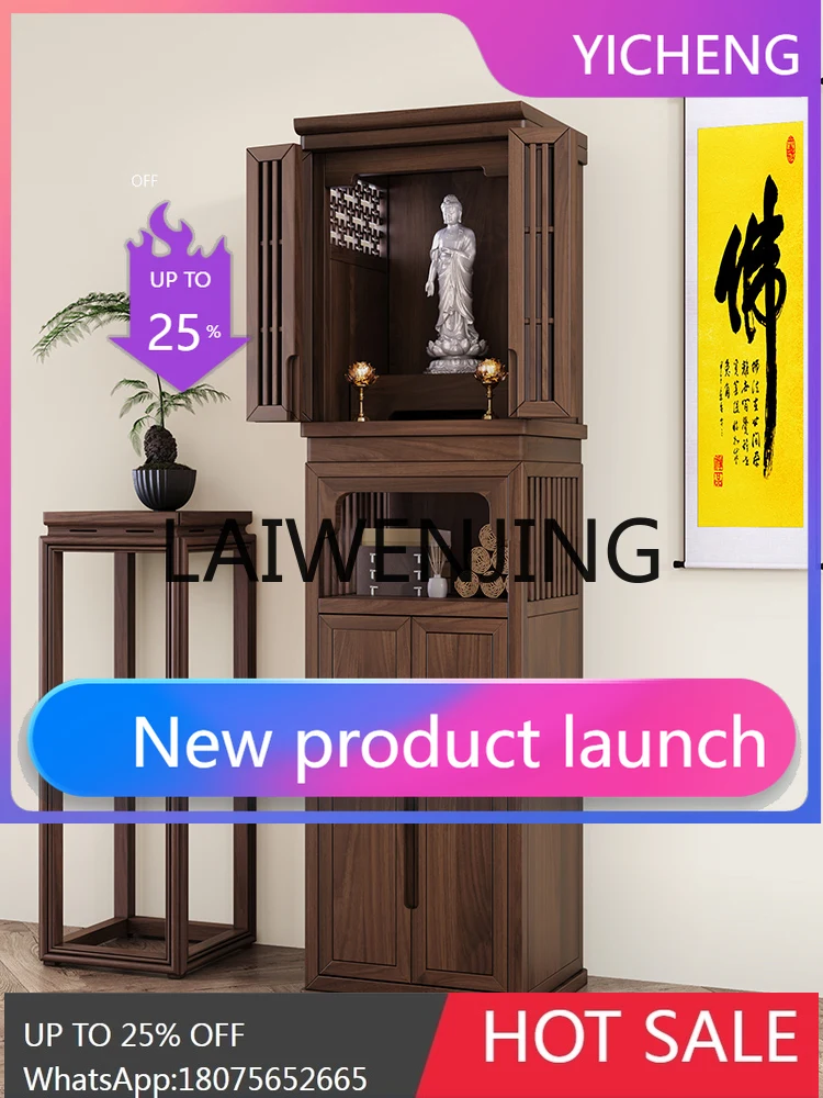 

LYY Buddha Shrine Clothes Closet Buddha Shrine Bodhisattva Cabinet Buddha Cabinet with Door God of Wealth Cabinet