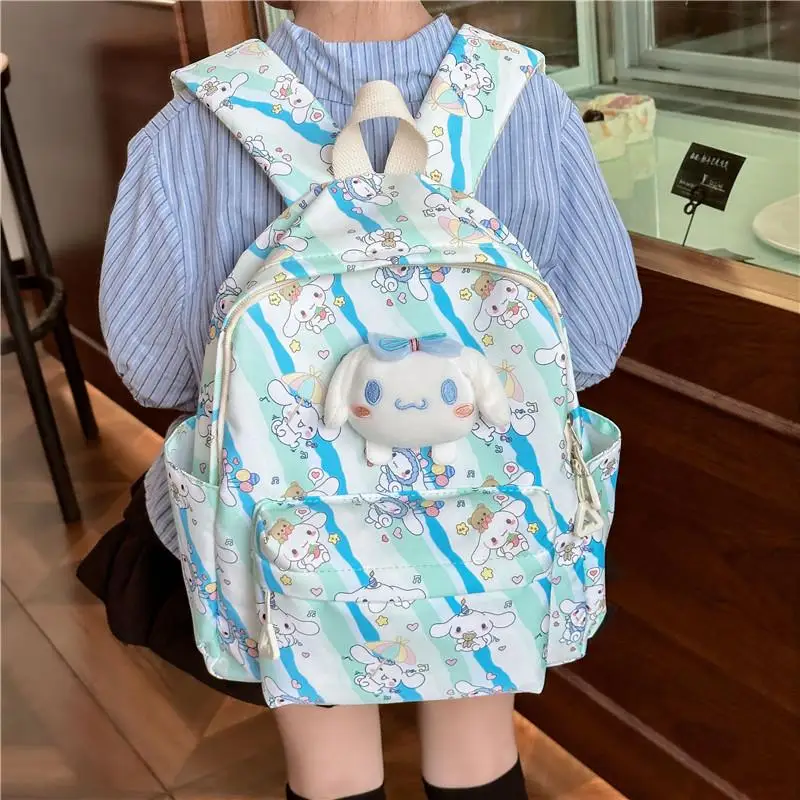 Sanrio Kuromi My Melody School Bag Cinnamoroll Hello Kitty Pochacco Backpack Kids Holiday Students Schoolbag Birthday Gifts