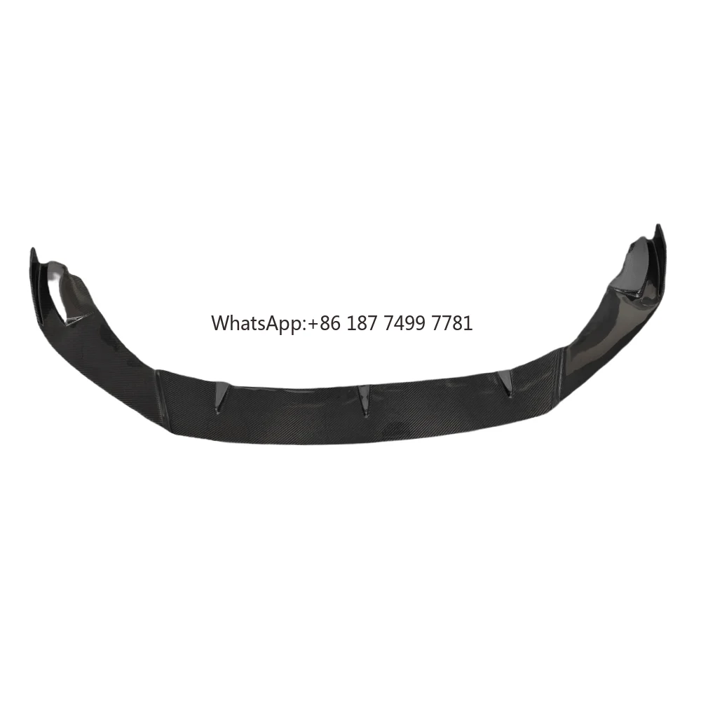 

Body Kit Carbon Fiber Front Lip Front Bumper Mod Accessories for 2014-2018 . .