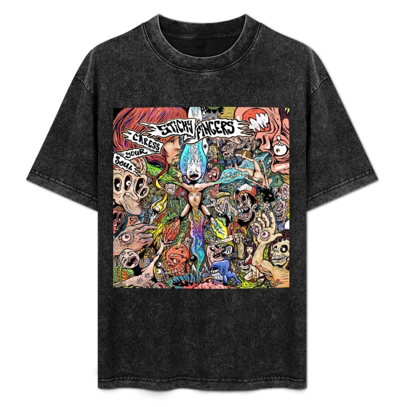 

Sticky Fingers - Caress Your Soul T-Shirt Moisture Wicking Quick Dry Tee