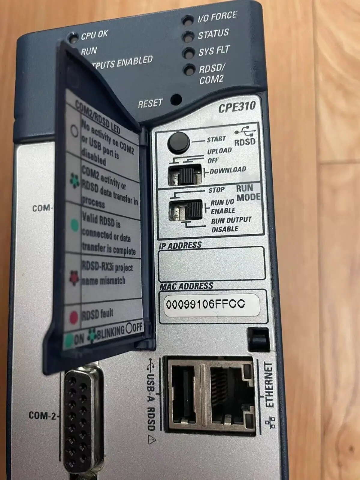 IC695CPE310 GE Fanuc Emerson Rx3i 2 slot CPU 1.1Ghz processor by DHL