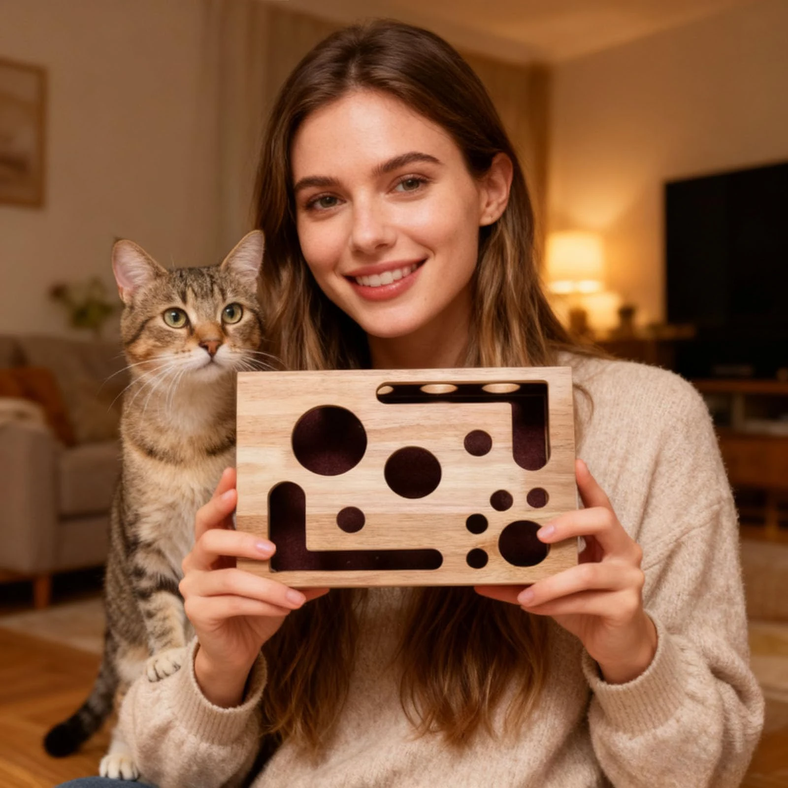 Cat Nail File Enrichment Box W - đánh giá và giá Woodworking Magazine