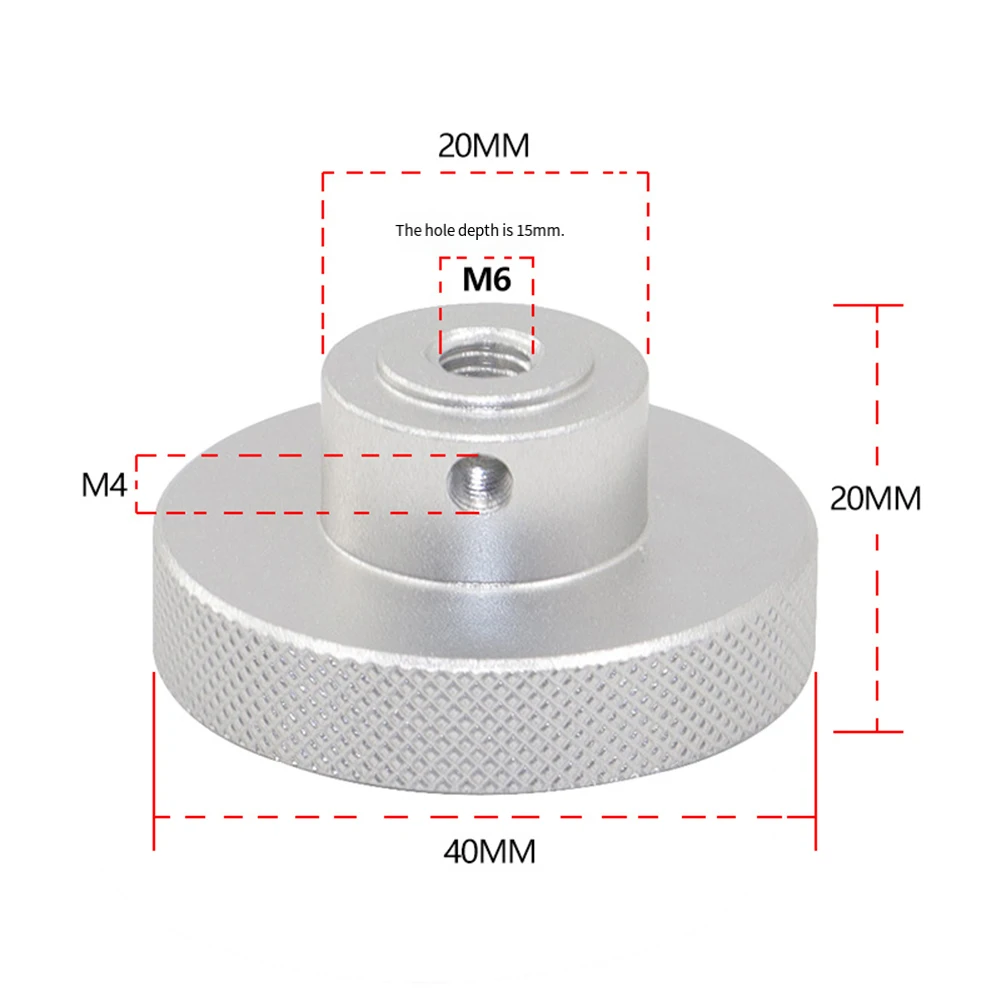 1pc Aluminum Alloy Handwheel Lathe Milling Machine Crank Rotating Handle For Mechanical Processing Woodworking Machinery