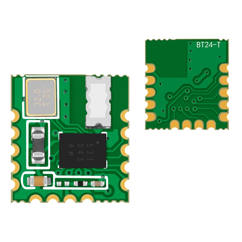DX-BT24-T módulo Bluetooth de tamaño Ultra Mini 2ua de baja potencia 45m 10K B/s puerto serie Uart DA14531 BLE 5,1 módulo AT comando para bricolaje