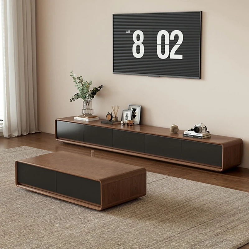 

living room household TV cabinet simple modern small apartment TV cabinet entertainment mid century meuble télé luxury furniture