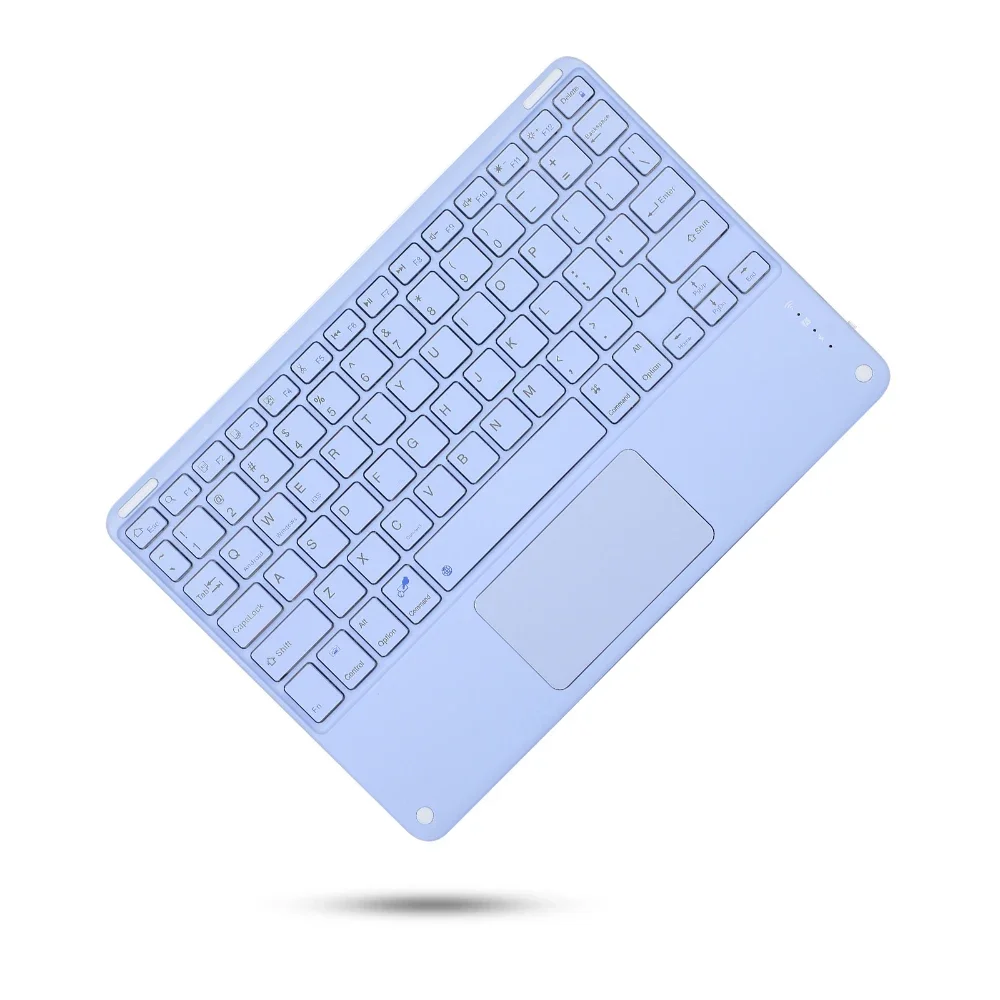 Wireless Touchpad Keyboard Phone Tablet PC Ultra Thin Rechargeable Magnetic Keyboard Mouse for iPad Air for Huawei Samsung