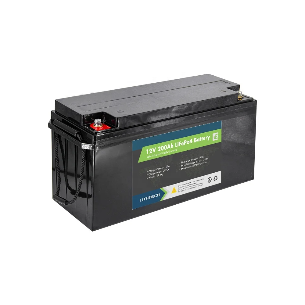 12v 200ah Battery Manufacturers for Solar Energy Storage System