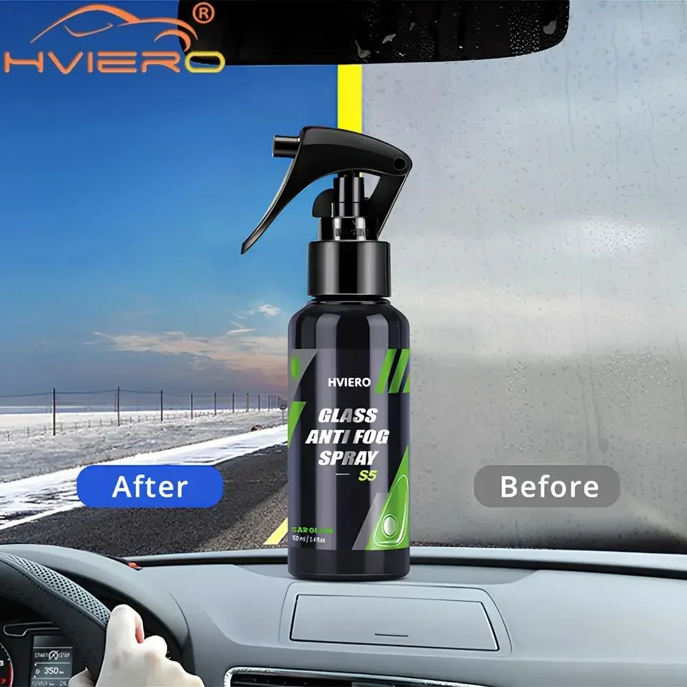 50-300ml Auto Part Windshield Durable Spray Improve Driving Vision Cleaning Maintenance Glass Anti-fogging Agent Water Repellent