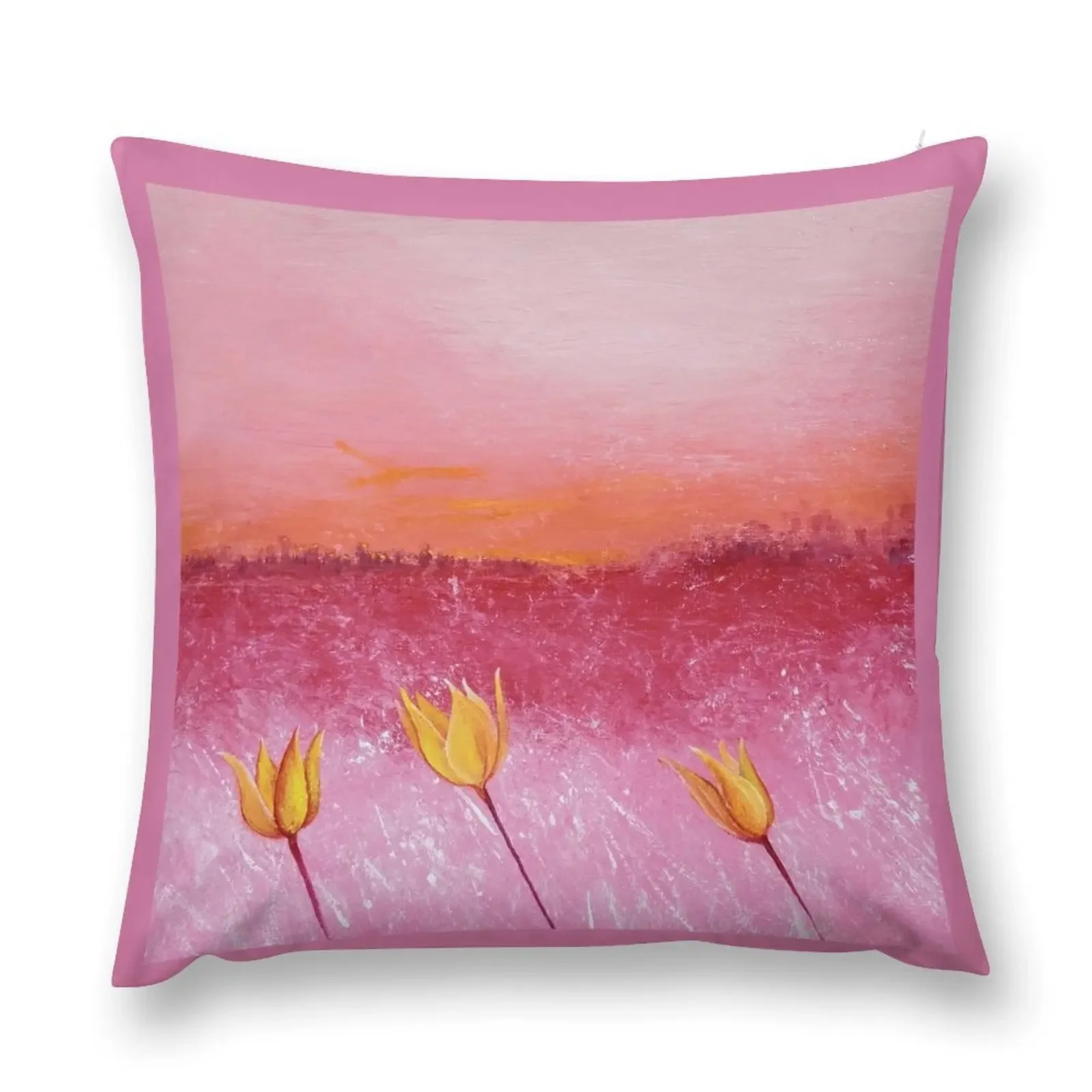 

Wild Tulip Throw Pillow Couch Cushions Bed pillowcases Pillow Cases Decorative pillow