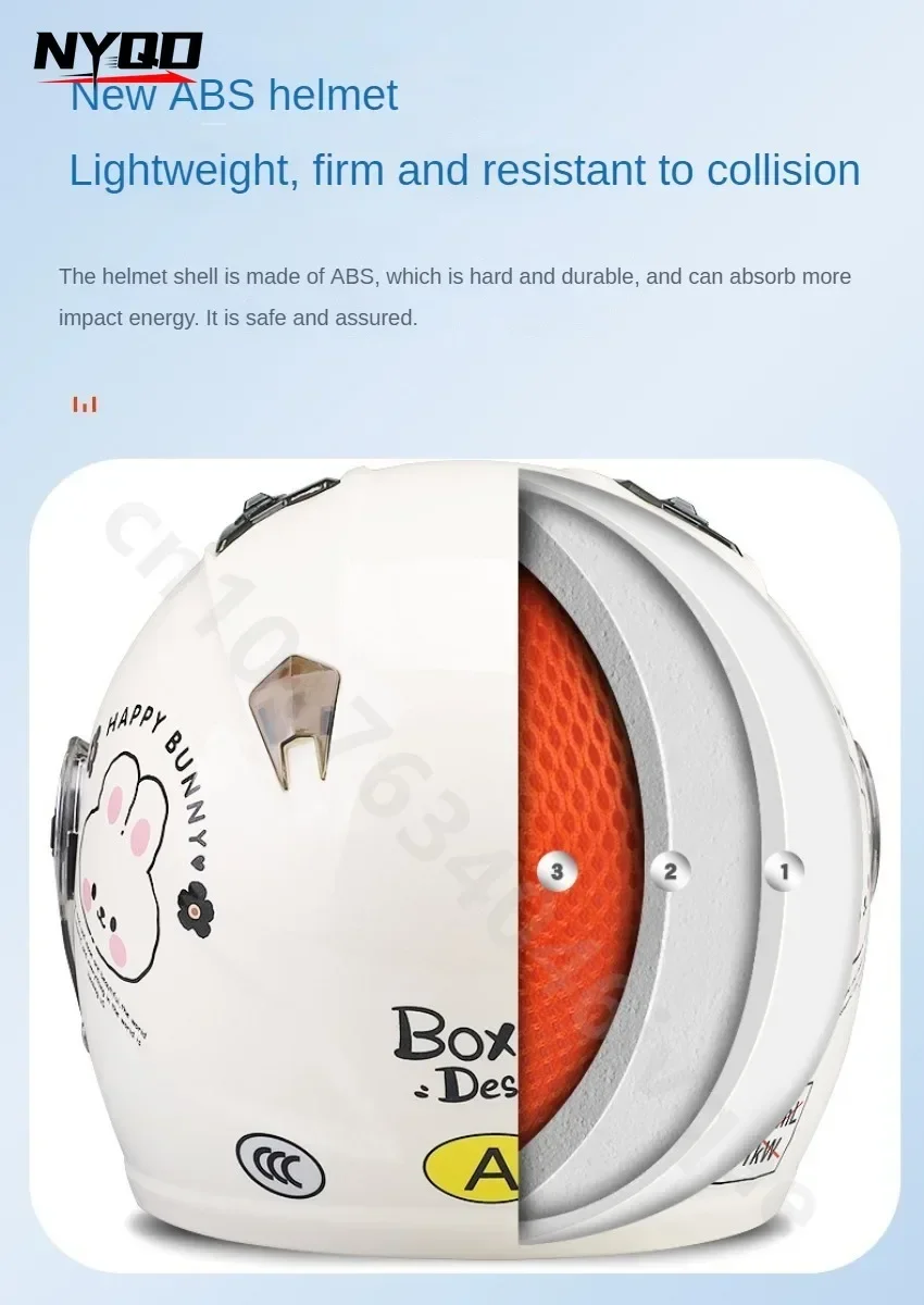 4-9 Years Child Safty Helmet Motorcycle Scooter Bicycle Half Helmets Cute Personality 50-55cm Kid Capacetes Para Moto