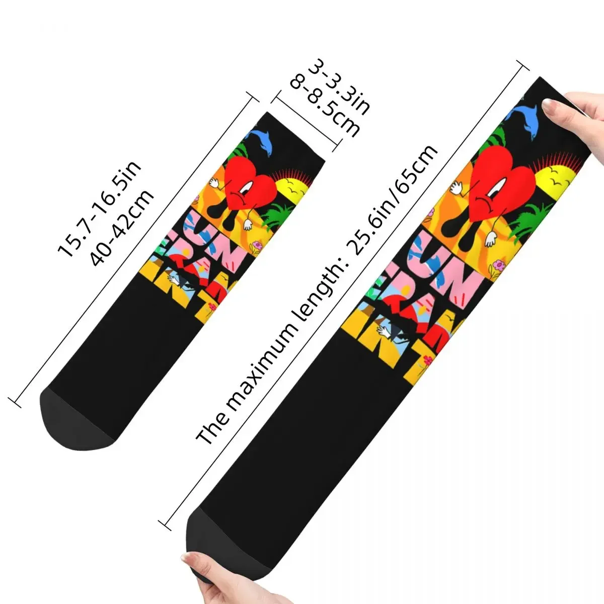 Mode schlechte Fußball Socken Hase verrückte Socken für Unisex Schweiß absorbierende atmungsaktive süße Socke