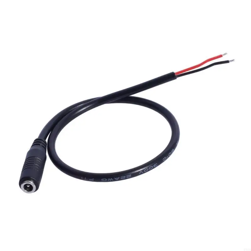 193A 3.5mm x 1.35mm Barrels Female Plug Pigtail Cable 30cm for Lamp and Cameras