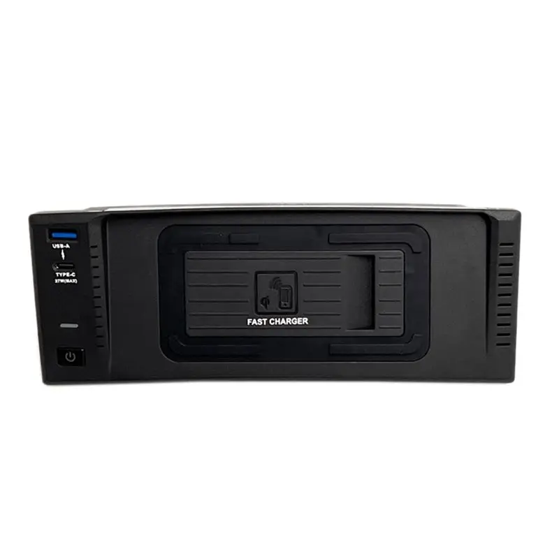Suporte de Celular Sem Fio M50K-15W para Carro, Carregamento Rápido, Peça Interna para A6L C7 A7 B8 B9 2012-2018