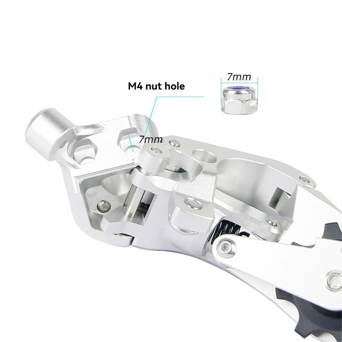 AS62 دراجة Derailleur ناقل الحركة ل Brompton Cline 5/6/7 سرعة قابلة للطي سرعة الدراجة الخلفية Derailleur ملحقات ركوب الدراجات، C