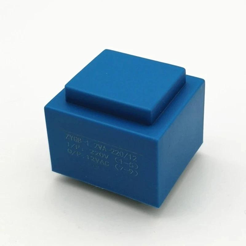 EI28 1.2VA Encapsulated Isolation Transformer AC220V To 12V 6Pin PCB Mount Sealed Power Frequency Mini Step Down Transformer