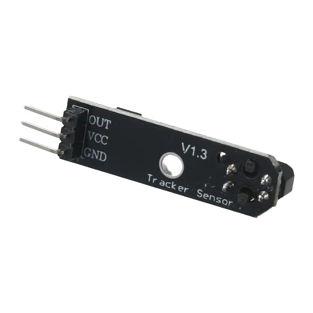 3Pcs Durable 5V 1-Channel Infrared Reflective Sensor Black 3.5x1cm Infrared Reflection Module 3Pin Tracking Module for Arduino