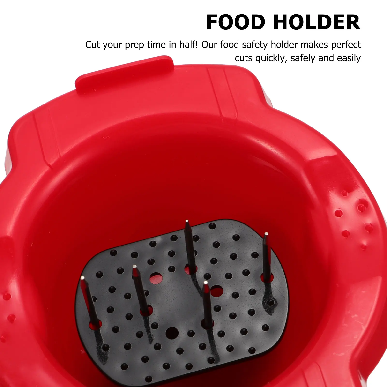 

1pc Food Slicer Safety Holder Vegetable Finger Protector Guard Grater Kitchen Tools Fits All Sizes Easy Clean