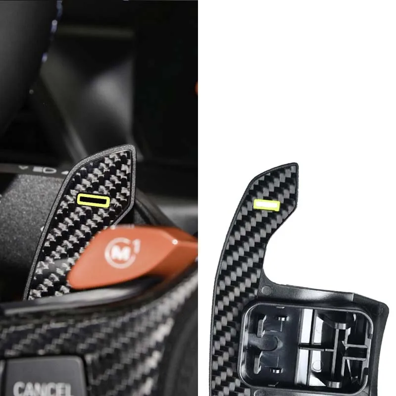 

Steering Wheel Shifter Carbon Fiber Paddle For BMW F96 F15 G05 F97 F16 G06 F98 G07 F20 F21 F52 F40 F22 Gear Paddles Extension