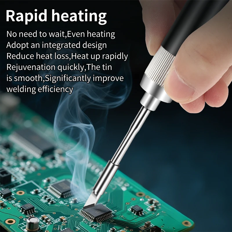 LUXIANZI C245 Series Soldering Iron Tips Welding Tools Replacement Heater Accessories Electric Soldering Iron Solder Head
