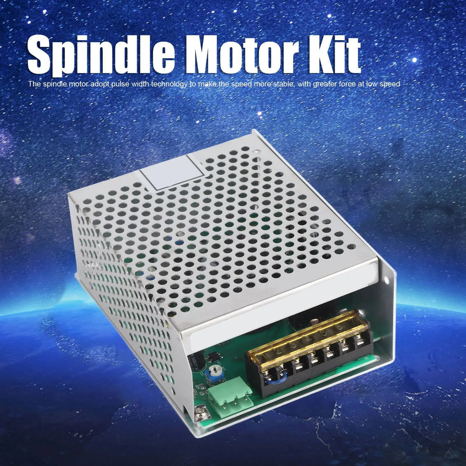 

Air Cooled Spindle Motor Speed Governor ER11 Fixture for DIY Engraving 12000RPM 500W Air Cooled Spindle Motor Spindle Motor Kit