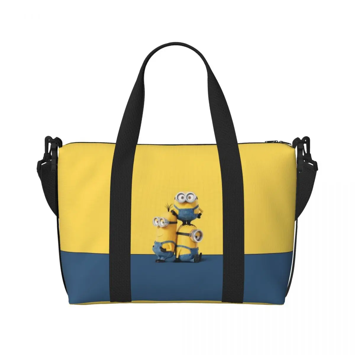 

Женские хозяйственные сумки-тоуты Custom Yellow Man: вместительные пляжные, спортивные и дорожные сумки