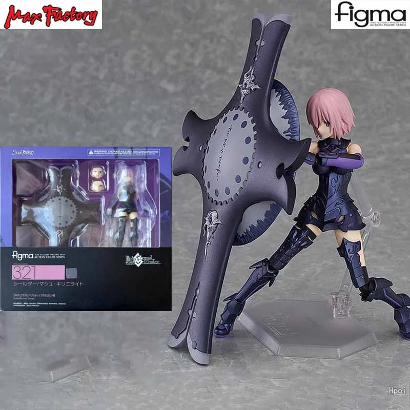 Оригинальный комплект модели Max Factory Figma Mash Kyrielight, аниме-фигурка, модель игрушки, подарки для мальчиков и девочек, пенопластовая хлопковая упаковка