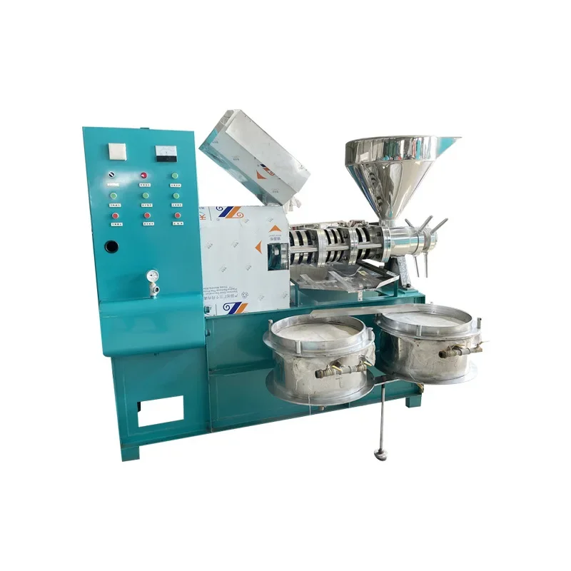 Expeller Olive Oil Extraction Machine 6YL-120ZD Screw Kernel Oil Press Machine Small Filter Oil Machine