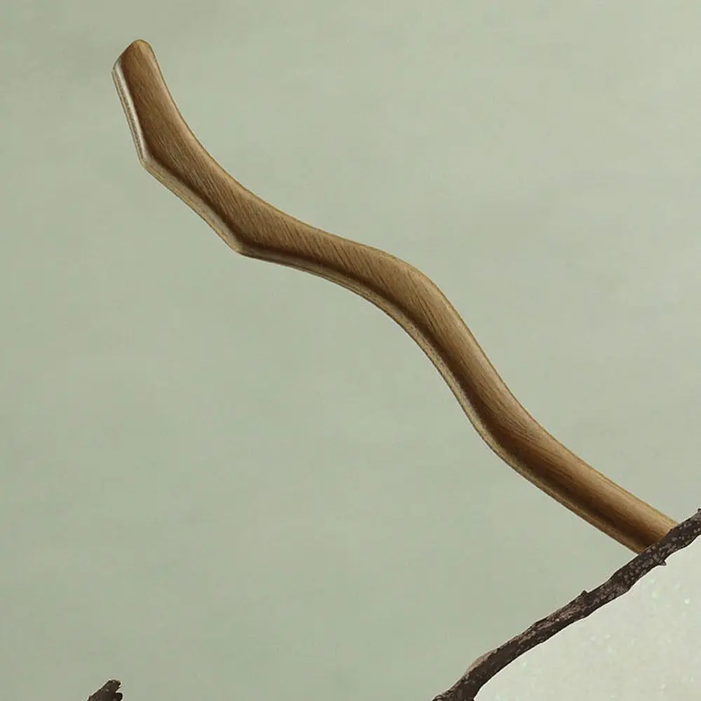 شيونغسام التقليدية لفتاة غطاء الرأس أغطية الرأس Hanfu عصا الشعر الخشبية إكسسوارات الشعر النمط الصيني شوكة الشعر دبوس الشعر