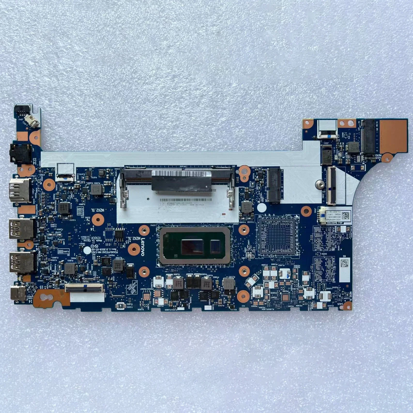 

E14 E15 Laptop Motherboard for ThinkPad NM-C421 FRU:5B20S72281 5B20S72285 CPU;I5-10210U Motherboards Tested 100% Work