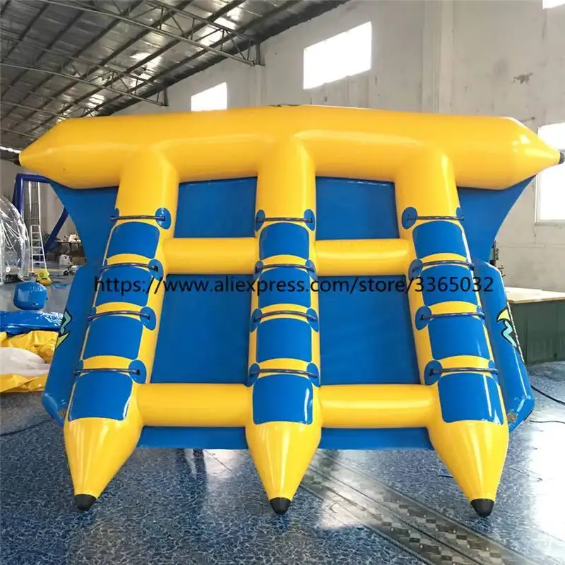 

Funny Inflatable Water Flyfish Inflatable Banana Boat Water Sports Game