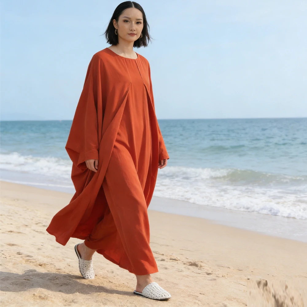 

Ramadan Eid Mubarak Djellaba Kimono Jalabiya Women Muslim Dress Dubai Abaya Turkey Kaftan Islam Clothing Caftan Femme Robe Gown