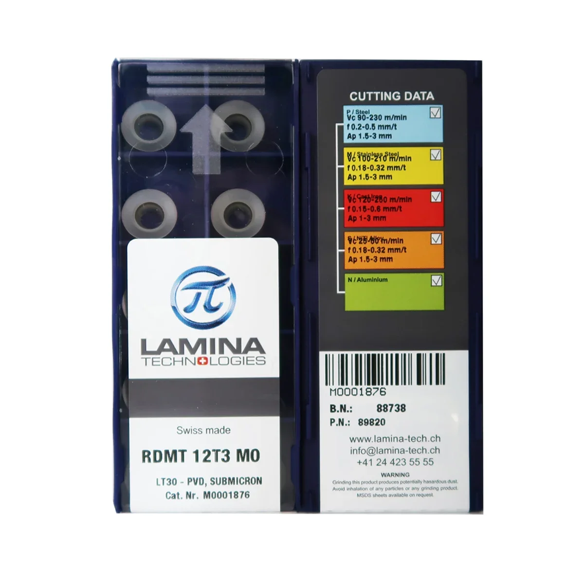 LAMINA 100% Original RDMT RDMT12T3 RDMT1003 RDMT0702 RDMT0602 RDMT1604 RDMT1204 RDMT10T3 RDMT0803 MO LT30 Turning Milling Cutter