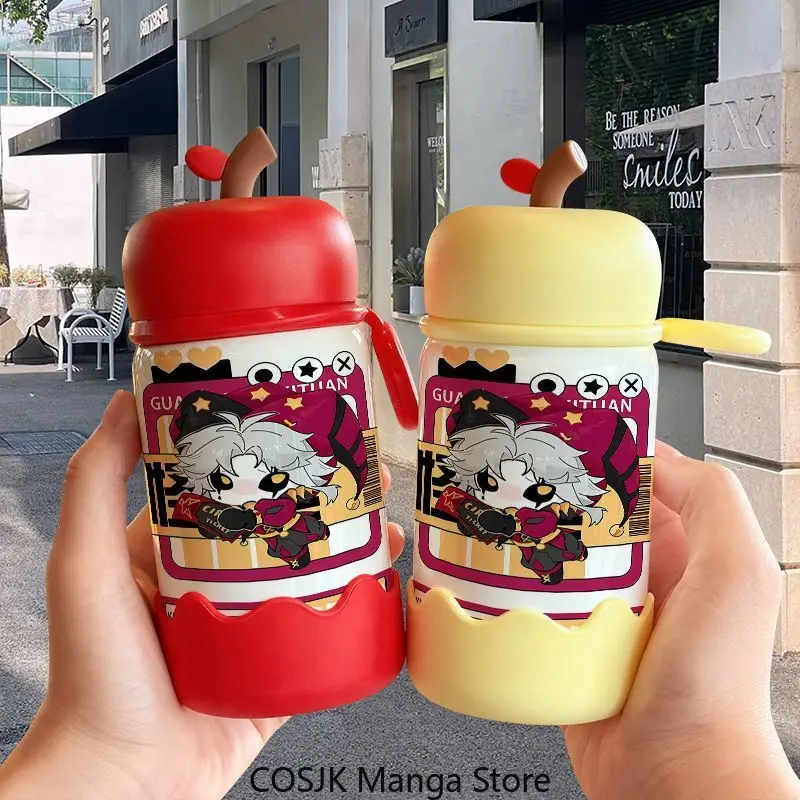 Anime The Freak Circus Mini Thermos Cup 316 Stainless Steel Water Bottle With Handle Portable Travel Mug For Students view 2