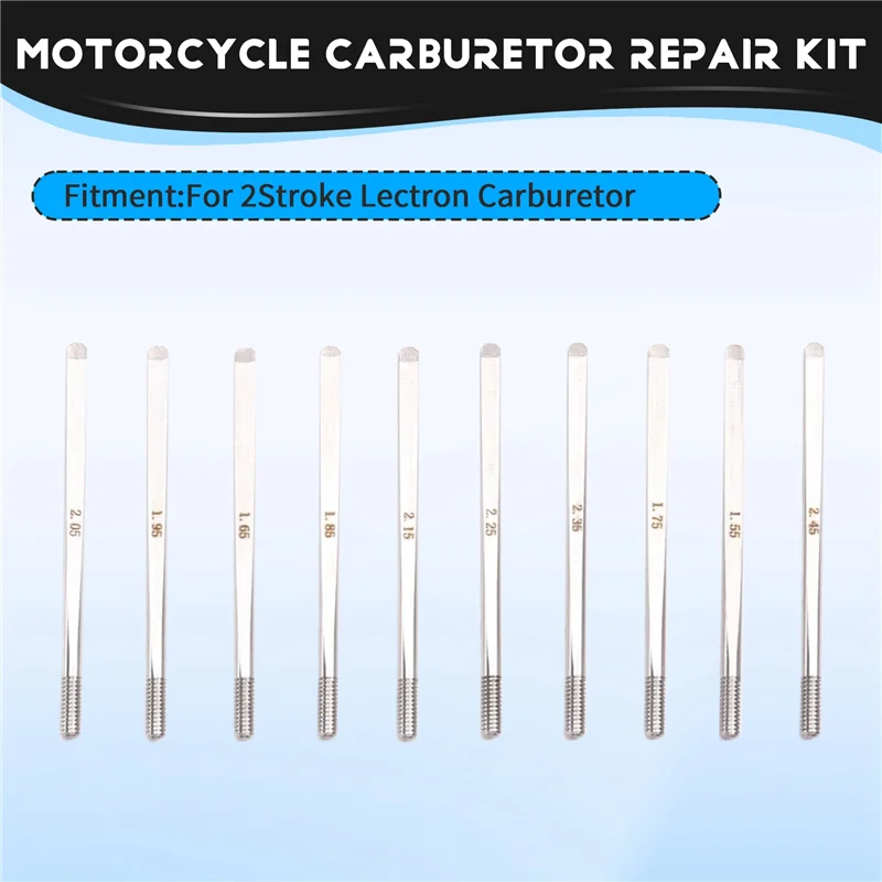

Motorcycle Carburetor Repair Kit Carburetor Needle Idle Mixture Ratio Adjust Screw For 2 Stroke Lectron Carburetor