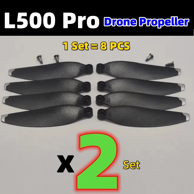 JHD LYZRC L500 Pro Drone Propeller Blades L500 Pro Spare Propellers L500 Pro Max Accessories Parts Blade Wholesale