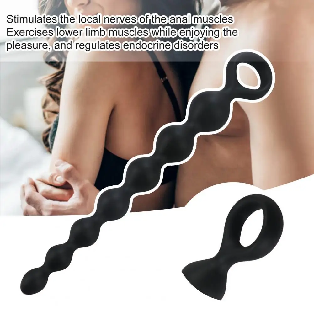 Anal Stecker Glatte Oberfläche Prostata Spielzeug Volle Stimulation Butt Plug Silikon Butt Perlen Sex Spielzeug Anal Stimulator für Weibliche