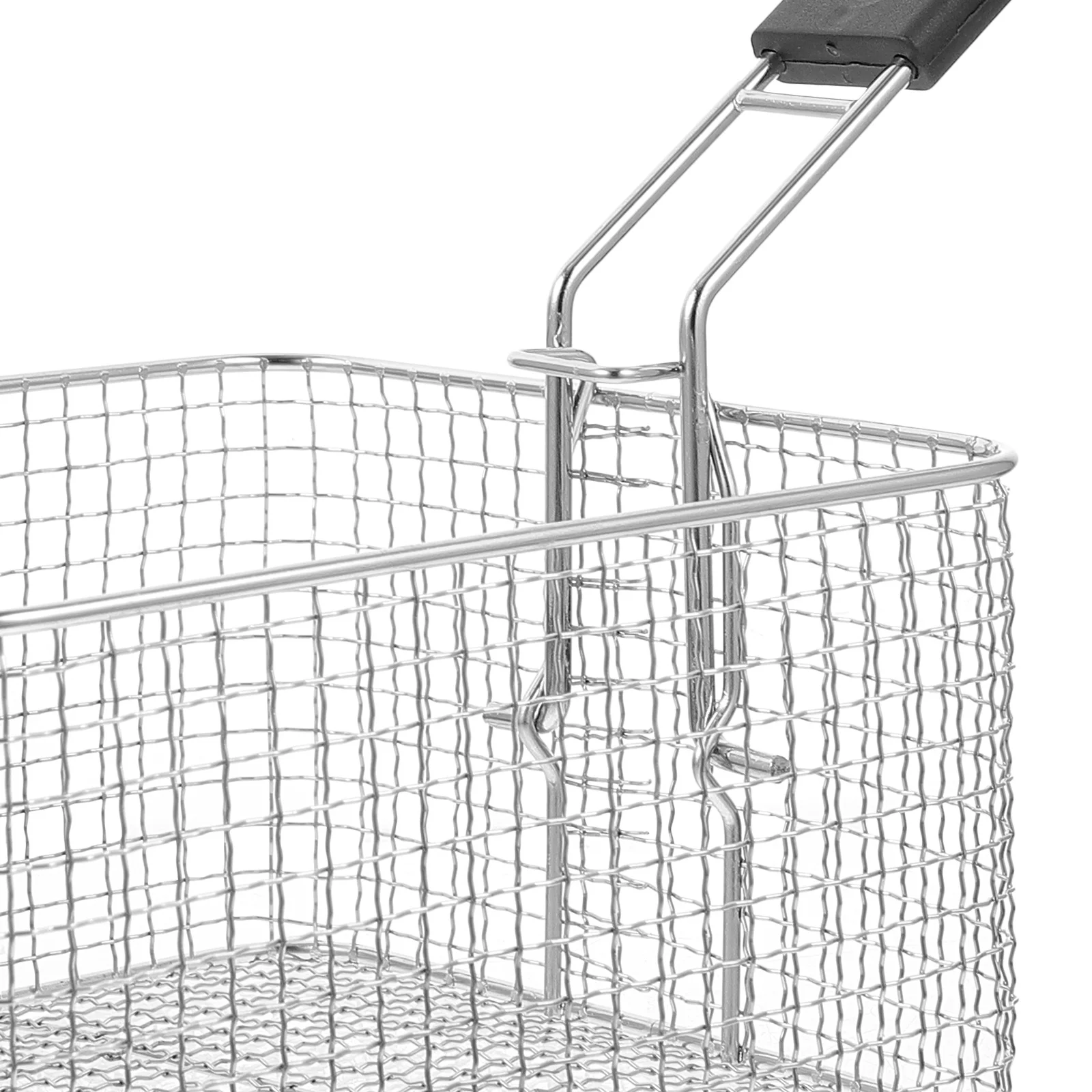 

1pc Stainless Steel Frying Basket Heavy Duty Mesh Container For Chicken Wings French Fries Fish Nuggets Fryer Basket Deep