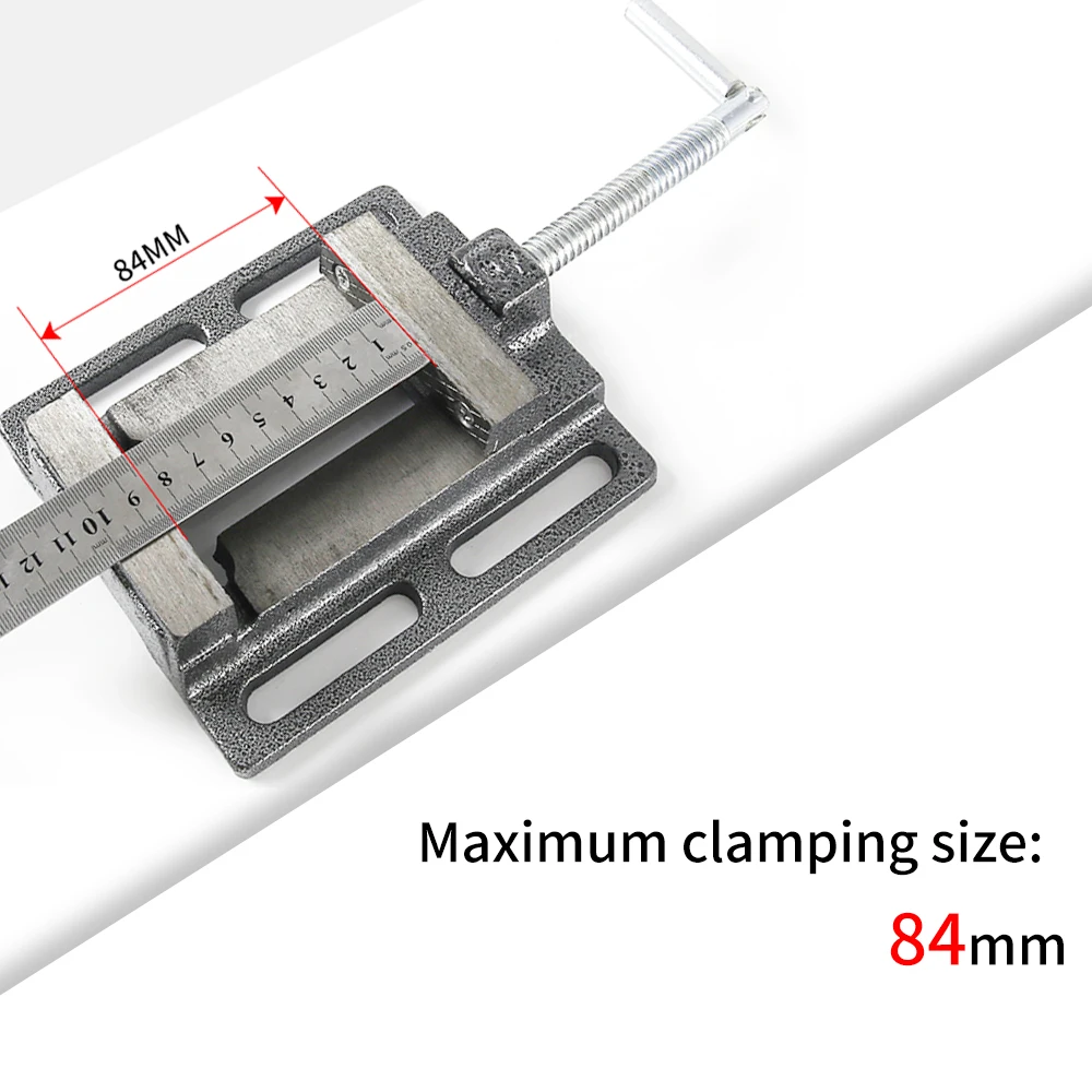 Allsome Drill Press Vise,3 Inch Jaw Width Portable Vise for Drilling machine