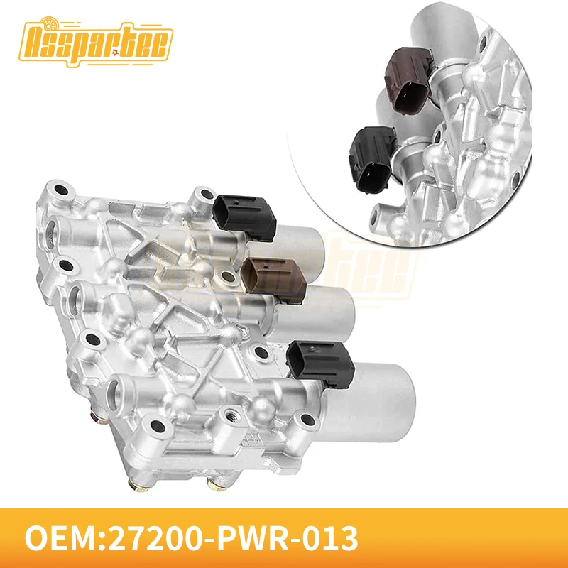 

Aluminum OEM 27200-PWR-013 Transmission Solenoid Kit Control Valve 27200PWR013 Fits For Honda JAZZ 1.5L 2003-2008