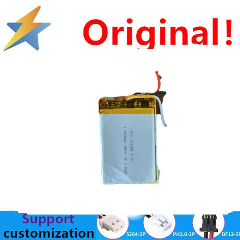 buy more will cheap 3.7V polymer lithium battery 303450 driving recorder MP3 point reading pen 500mah recording pen three wire